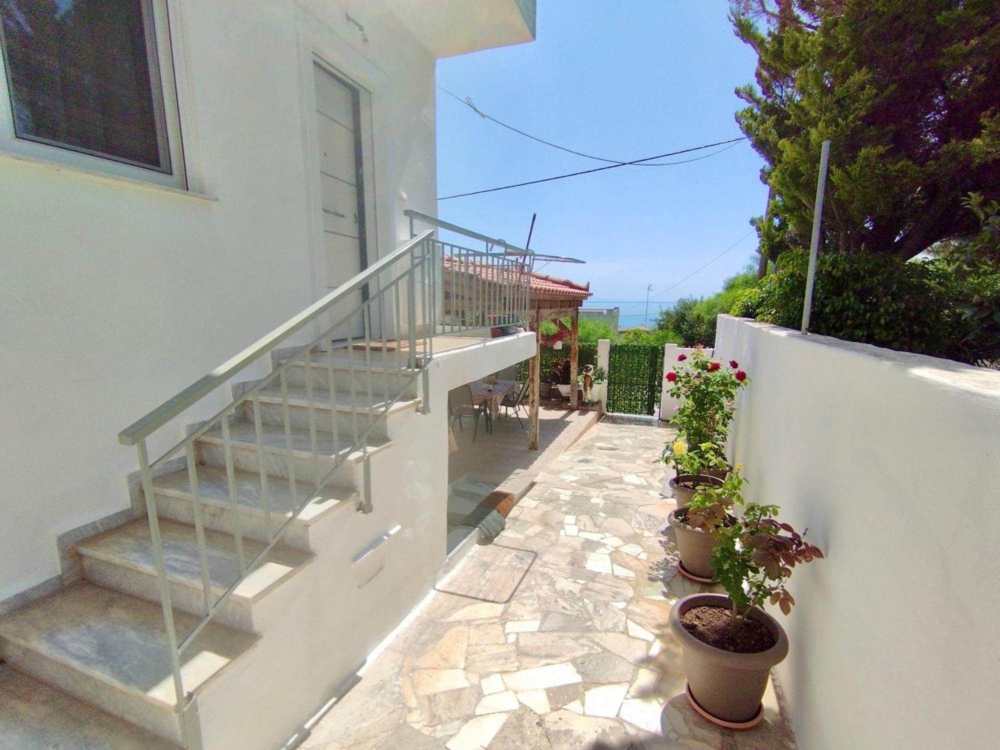 Sofia'S Seaview Villa Near Airport And Beach Artemida  Exteriör bild
