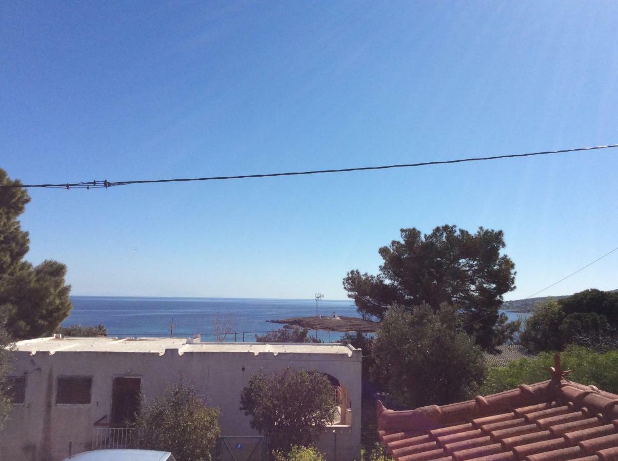 Sofia'S Seaview Villa Near Airport And Beach Artemida  Exteriör bild